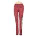 Noli Active Pants - Mid/Reg Rise: Red Activewear - Women's Size Small