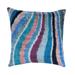 Handmade Modern Throw Pillows With Insert Multi Boho Velvet 16x16 in