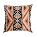 Handmade Modern Throw Pillows With Insert Brown Boho Velvet 16x16 in