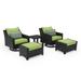 Palisades 5pc Outdoor Motion Club and Ottoman