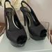 Jessica Simpson Shoes | Glamorous-Jessica Simpson Stilleto Evening Mesh Heels 5.5”-9.5m | Color: Black | Size: 9.5