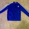 Adidas Jackets & Coats | Blue Adidas Jacket | Color: Blue | Size: 12b