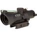 Trijicon Dual Illuminated Low Height Compact ACOG Scope 3x24 mm Green .223/55gr. Crosshair Reticle Matte Black 400353
