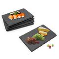 Van Gogh Slate Serving Tray Platters Set of 6 Cheese Tapas Boards Plates Personalised Gift 2 Sets