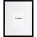 AllModern Capullo Gallery Matte Wood Picture Frame Wood in Black | 37.5 H x 25.5 W x 1.25 D in | Wayfair 10771000GF-2430