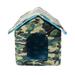 Tucker Murphy Pet™ Brandton Portable Outdoor Cat House Waterproof Mesh Fabric in Green | 13 H x 12 W in | Wayfair 3FDC22B67F2E4BF2BAB0F463735EDC97