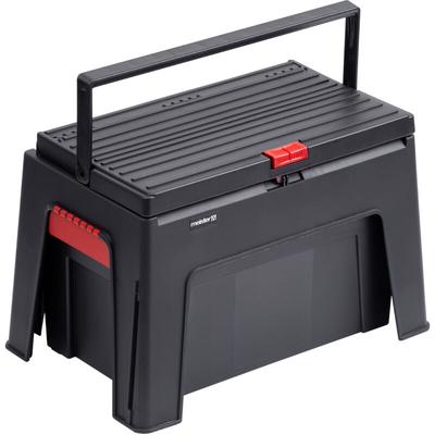 Meister Tritthocker 3 in 1 - 460 x 280 x 300 mm - Mit Werkzeugkiste & Werkzeugeinlage - 150 kg Image