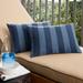 Humble + Haute Preview Capri Outdoor/Indoor Knife Edge Pillow Set of Two 18in x 12in x 6in