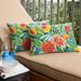Humble + Haute Pensacola Multi Outdoor/Indoor Knife Edge Pillow Set of Two 18in x 12in x 6in