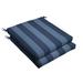 Humble + Haute Preview Capri Outdoor/Indoor Chair Cushion Set of Two 17in x 18in x 2.5in