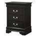 LYKE Home Anabelle 3 Drawer Nightstand