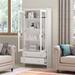 70" Tall Bookcase Storage Cabinet with Adjustable Shelves by Kerrogee - 70.7"H