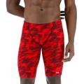 TYR Herren Durafast Elite Athletic Jammer Badeanzug Badehose, rot Camouflage, 36