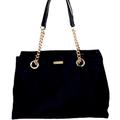 Kate Spade Bags | Kate Spade Elena Black Nylon & Patent Leather Shoulder Hobo Handbag | Color: Black | Size: 13" W X 9" T (8" Strap Drop) X 4" D