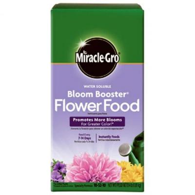 Miracle-GroA 146002 Water Soluble Bloom BoosterA Flower Food, 4 Lbs