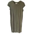 Jessica Simpson Dresses | Jessica Simpson Womens Midi T-Shirt Dress Olive Green Size L Summer Casual Fun | Color: Green | Size: L