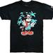 Disney Shirts | Disney Collection By Neff 1928 Mickey Mouse Palm Leaf T-Shirt Men's Black L | Color: Black | Size: L