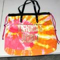 Victoria's Secret Bags | Beautiful Tie Dye Vs Tote Bag | Color: Pink/Yellow | Size: Os