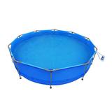 JLeisure Avenli Round Frame Easy Assembly Swimming Pool Steel in Blue | 118.11" W x 29.92" H | Wayfair JL-17812US