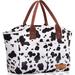 Gracie Oaks Lishe Fashionable Tote Reusable Insulated Food Carriers in White | 9.8 H x 11.8 W x 5.8 D in | Wayfair 82659C721F07452DB156EDFC6D3261CC
