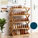 Rebrilliant Folding Porch Dustproof 20 Pair Shoe Rack Bamboo in Brown | 30.7 H x 27.55 W x 7.94 D in | Wayfair 3AB6E8EF84744E44BB23A894E8C07152