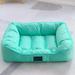 Tucker Murphy Pet™ Dog Kennel Summer Waterproof Oxford Cloth Teddy Dog Corgi Dog Kennel Den Sofa Cotton in Green | 30.71 W x 27.77 D in | Wayfair