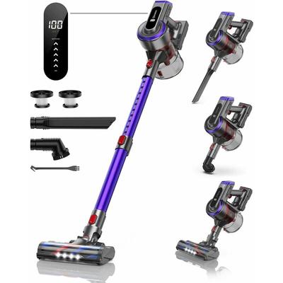 BuTure Akku Staubsauger 33KPa, Staubsauger kabellos bis zu 50 Min, Kabelloser Staubsauger mit Touch Image