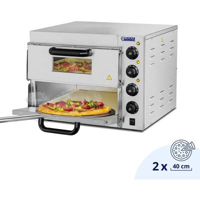 Royal Catering - Pizzaofen Pizzabackofen Gastro Pizza Backofen Flammkuchenofen Ofen 3000 Watt