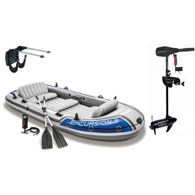 Intex - Schlauchboot Excursion 5 Set