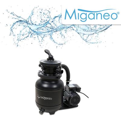 Miganeo Sandfilteranlage Dynamic 6500 Speed Clean 4,5 m³ schwarz