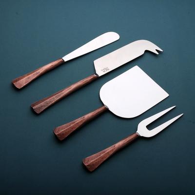 INOX Ridge Cheese Tools 4 Pc. Set