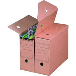 smartboxpro 50 x SBP Archivbox für Hängemappen, 328x115x239mm, wiederverschließbar, Rückenbreite 12 cm Image
