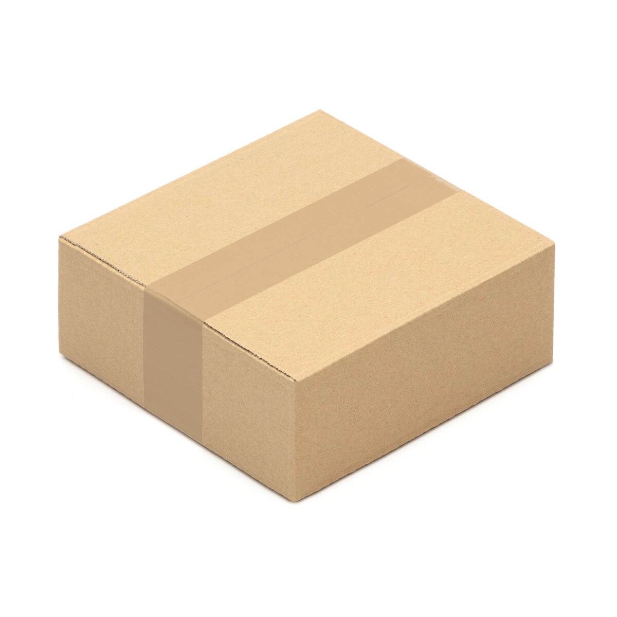 KK Verpackungen 250 Faltkartons 200 x 200 x 80 mm Kartons 20 x 20 x 8 cm Versandkartons Wellpappe Image