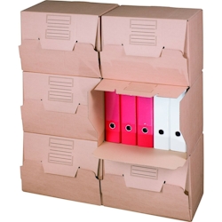 smartboxpro 240 x Archivbox, 426x326x295mm, mit großem Beschriftungsfeld Image