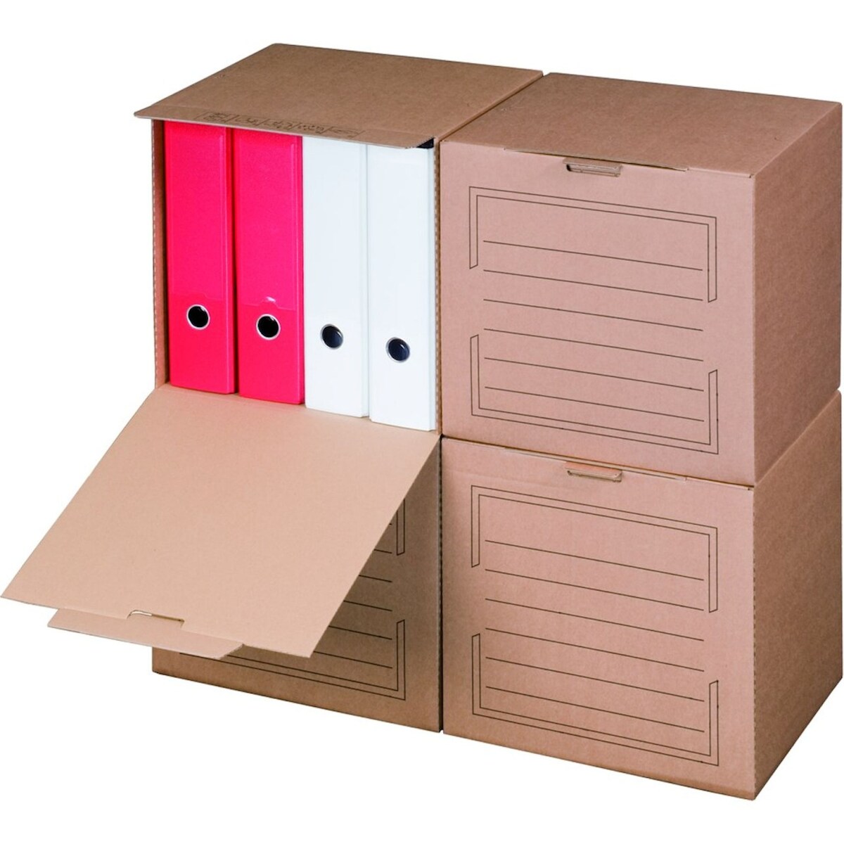 smartboxpro 560 x Archivbox, 297x334x330mm, braun Image