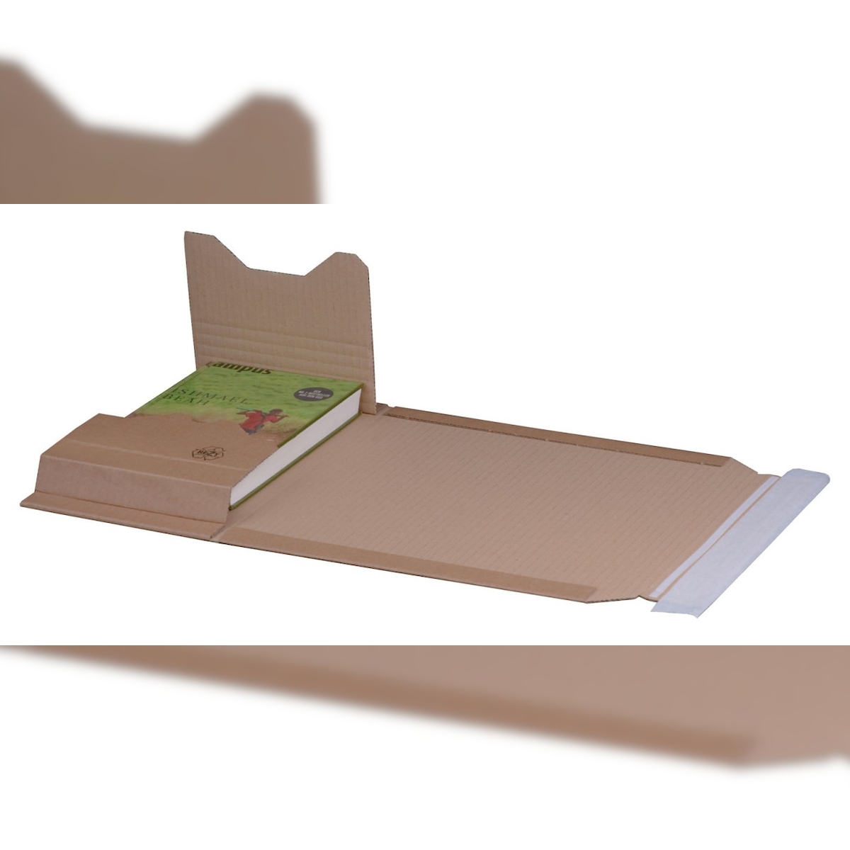 smartboxpro 100 x Buchverpackung. braun A5+, 249x165mm Image