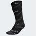 Adidas Underwear & Socks | Adidas Mens New Black Forum Repeat (Cm3946) Logo Crew Socks Size 6-12 (1 Pair) | Color: Black | Size: 6-12