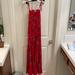 Free People Dresses | Free People Red Maxi Dress | Color: Blue/Red | Size: S