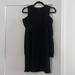 Zara Dresses | Black Long Sleeve Mini Dress | Color: Black | Size: M