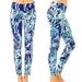 Lilly Pulitzer Pants & Jumpsuits | Lilly Pulitzer Luxletic 26” Weekender Leggings In Crash The Bash Size Large Nwt | Color: Blue/White | Size: L