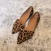 J. Crew Shoes | J. Crew Leopard Print Textured Flats | Color: Brown/Tan | Size: 7