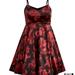 Torrid Dresses | Floral Satin A-Line Dress. Size 18. Torrid Brand. Brand New With Tags | Color: Red | Size: 18
