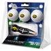 Iowa Hawkeyes 3-Pack Golf Ball Gift Set with Black Crosshair Divot Tool