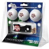 Texas A&M Aggies 3-Pack Golf Ball Gift Set with Spring Action Divot Tool