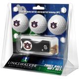 Auburn Tigers 3-Pack Golf Ball Gift Set with Spring Action Divot Tool