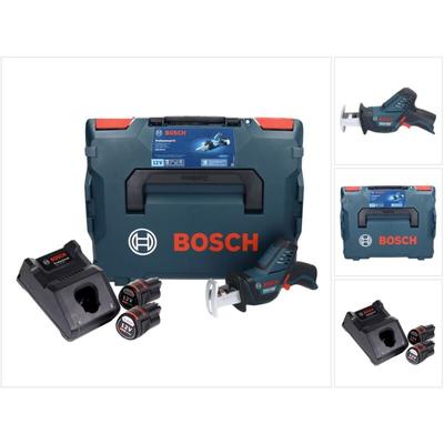 Gsa 12V-14 Professional Akku Säbelsäge 12 v + 2x Akku 3,0 Ah + Ladegerät + L-Boxx - Bosch