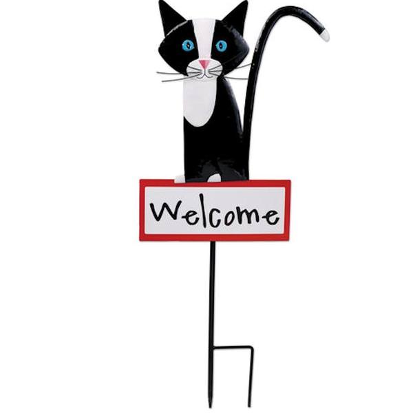 Sunset Vista Designs 080785 - Cat Garden Stake (MF179) Lawn and Garden Animal Stakes