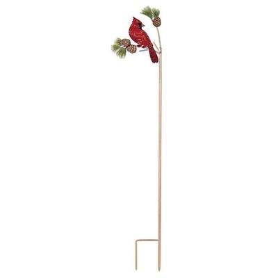Sunset Vista Designs 415230 - Cardinal Stake 47" (MRN016) Lawn and Garden Animal Stakes