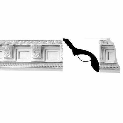 Crown Ceiling Molding High Density White Urethane Foam 76 7/8