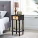 Bayou Breeze 28" Tall 1 - Drawer Nightstand Wood in Brown | 28.3 H x 14 W x 14 D in | Wayfair 34009E6015784FB2AE86DADBEAA01BEC